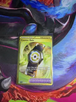 Pokemon Surging Sparks Hyper Rare Counter Gain 249/191 - Image 1