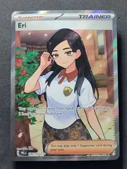 Eri 136/131 Ultra Rare Prismatic Evolutions Pokemon TCG - Image 1