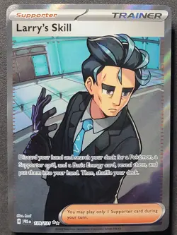 Larry's Skill 139/131 Ultra Rare Prismatic Evolutions Pokemon TCG - Image 1