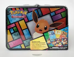 🚦Pokemon TCG Eevee Evolution Collector Chest Lunch Box - 2021 Sealed New! - Image 2