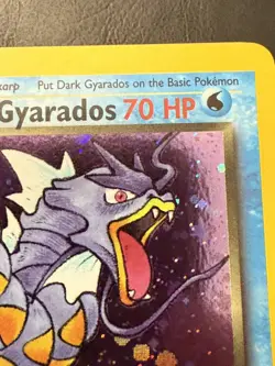 Dark Gyarados (Prerelease) 08/82 Wotc Promo Holo 2000 Vintage Pokemon TCG - Image 5