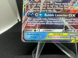 2019 Pokemon SM Cosmic Eclipse Blastoise & Piplup GX 38/236 Holo NM/Mint - Image 5