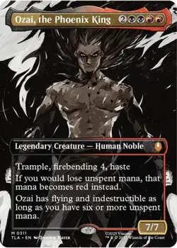 Ozai, the Phoenix King (0311) (Borderless) Avatar: The Last Airbender Regular NM - Image 1
