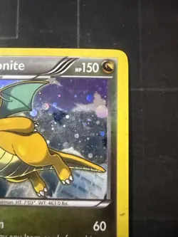 Pokemon TCG Dragonite Plasma Freeze 83/116 Cosmos Swirl Holo Rare MP - Image 3
