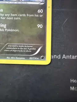 Pokemon TCG Dragonite Plasma Freeze 83/116 Cosmos Swirl Holo Rare MP - Image 4