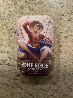 One Piece TCG Card Game - Mini Tin Vol.2 English 2 Packs Of OP 13 + Promo Pack - Image 1