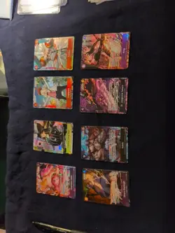 One Piece TCG English Alt Art Collection Lot Of 8 - Image 1
