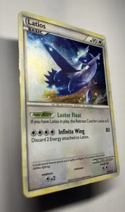 Latios - HGSS11 Black Star Promo - Holo - 2010 Pokemon Promo (Cosmic Holo) - Image 2