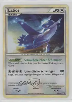 Latios Holo German Pokemon HeartGold & SoulSilver Black Star Promo #HGSS11 2010 - Image 1