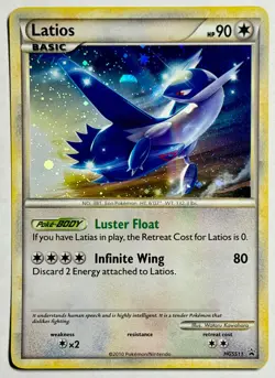 Pokemon TCG Latios HGSS11, Cosmos Holo - Black Star Promo Holo LP/NM - Image 1