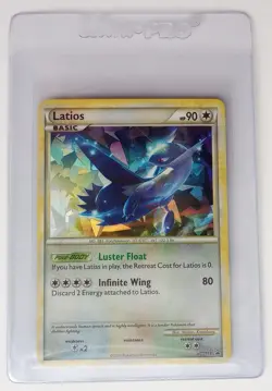 Latios - HGSS11 (Cracked Ice Holo + HOLO BLEED) Black Star Promo 2010 LP NM - Image 5