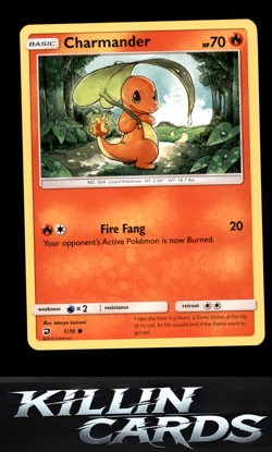 Charmander 1/70 Pokemon Common Dragon Majesty Card NM - Image 1