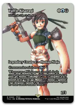Yuffie Kisaragi - Yuriko, the Tiger's Shadow (Showcase) #60 NM Final Fantasy - Image 1