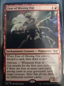 Fear of Missing Out Duskmourn: House of Horror Regular - Image 1