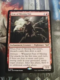 Fear of Missing Out Duskmourn: House of Horror Regular - Image 1