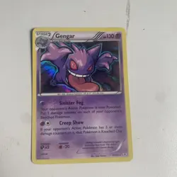 Pokemon Gengar Holo Rare Card 60/162 XY Breakthrough 2015 - Image 1