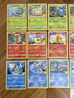 Pokemon Celebrations McDonald’s 25th Anniversary 25/25 Complete Non Holo Set - Image 2