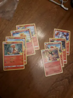 2021 Pokemon 25th Anniversary McDonalds 50 Card master set all holo's and non - Image 4