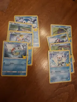 2021 Pokemon 25th Anniversary McDonalds 50 Card master set all holo's and non - Image 5