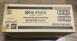 One Piece TCG The Azure Sea's Seven Booster Box Factory Sealed Case OP14 English - Image 1