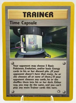 TIME CAPSULE 90/111 Neo Genesis 1st EDITION non-holo rare Pokemon TCG card - Image 1