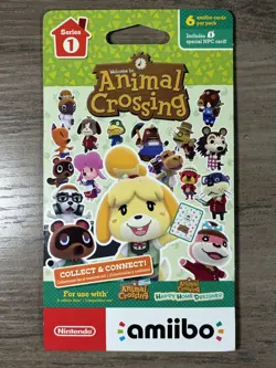 Animal Crossing Amiibo Cards Bundle - Series 1 2 4 + Sanrio | 4 Sealed Packs - Image 2