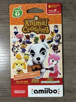 Animal Crossing Amiibo Cards Bundle - Series 1 2 4 + Sanrio | 4 Sealed Packs - Image 3