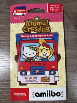 Animal Crossing Amiibo Cards Bundle - Series 1 2 4 + Sanrio | 4 Sealed Packs - Image 5