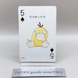 Psyduck Pokemon Play Poker Cards Gold Ho-Oh Nintendo Japanese Vintage Japan F/S - Image 1