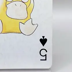 Psyduck Pokemon Play Poker Cards Gold Ho-Oh Nintendo Japanese Vintage Japan F/S - Image 5