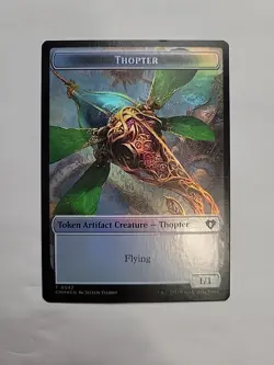 MTG - Thopter / Myr Token Foil CMM #0047 - Image 1