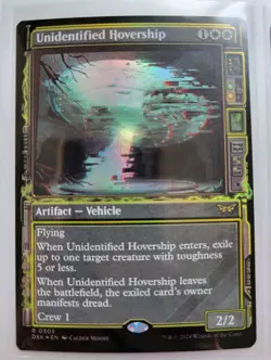 MTG - Duskmourn House Of Horrors: Unidentified Hovership (0305) - Rare Foil - Image 1