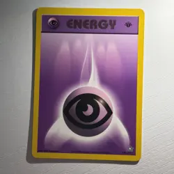 Pokemon TCG Psychic Energy Neo Genesis 110/111 Regular 1st Edition LP - Image 1