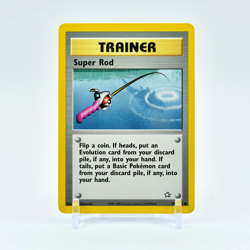 Super Rod - 103/111 Neo Genesis Unlimited Common Pokemon Trainer - Near Mint - Image 3