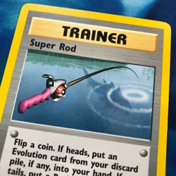 Super Rod - 103/111 Neo Genesis Unlimited Common Pokemon Trainer - Near Mint - Image 4