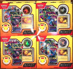 LOT OF 4 POKEMON Day 2026 30th Anniversary Collection TCG Box Set NEW SEALED - Image 1