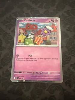 Pokemon TCG Drifloon #005 Mega Evolution Black Star Promo - Image 1