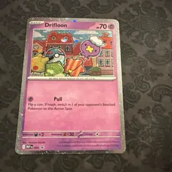 Pokemon TCG Drifloon #005 Mega Evolution Black Star Promo - Image 1