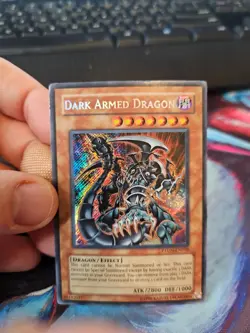 Yu-Gi-Oh! Dark Armed Dragon PTDN-EN019 Secret Rare Vintage Original - Image 1