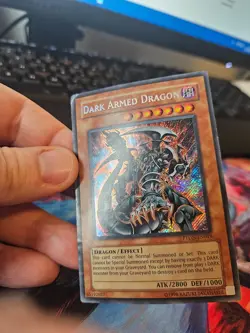 Yu-Gi-Oh! Dark Armed Dragon PTDN-EN019 Secret Rare Vintage Original - Image 4