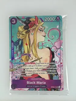 One Piece Black Maria (Illustration Box Vol.2) (SEALED) OP08-074 NM - Image 1