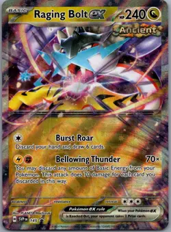 Raging Bolt ex - Promo SV: Scarlet & Violet Promo Cards 145 NM - Image 1