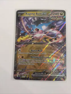 Raging Bolt EX | 145 Promo Scarlet & Violet | Promo Card Holo | Pokemon Card - Image 1