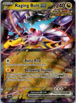 Raging Bolt ex Promo SV: Scarlet & Violet Promo Cards 145 NM - Image 1