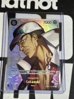 One Piece Sakazuki SP Foil OP02-099 Kingdoms of Conspiracies - Image 1