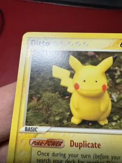 Ditto Pikachu 39/113 Non Holo Delta Species Pokemon Card NM - Image 3