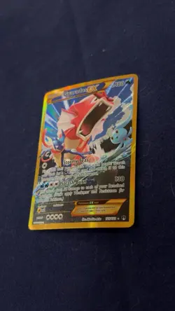 Pokemon Gyarados EX Secret Rare Full Art Breakpoint Holo 123/122 Card - Image 2
