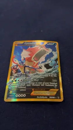 Pokemon Gyarados EX Secret Rare Full Art Breakpoint Holo 123/122 Card - Image 3