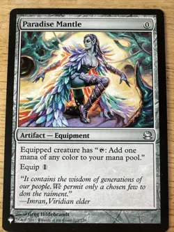 MTG English Paradise Mantle NM Normal The List - Image 1