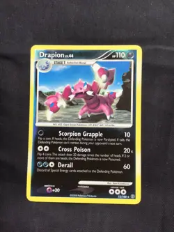 Pokemon Cards: Stormfront Reverse Holo: Drapion 15/100 - Image 1